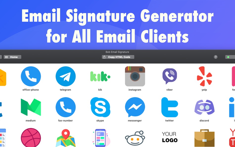 Email Signature Generator - 2.0 - (macOS)