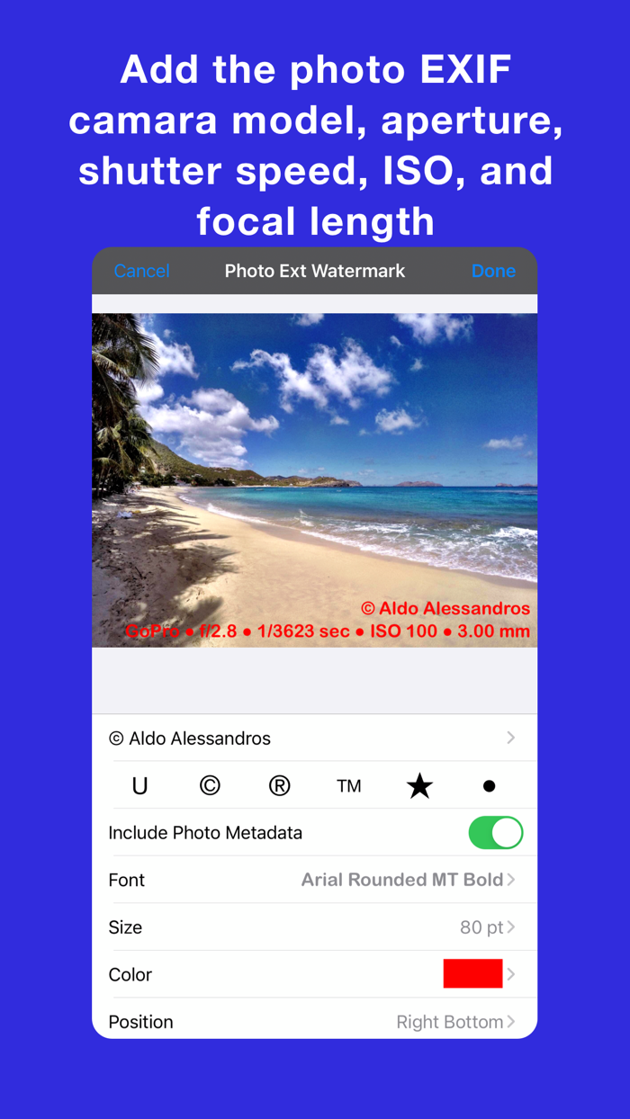 Photo Extension Watermark