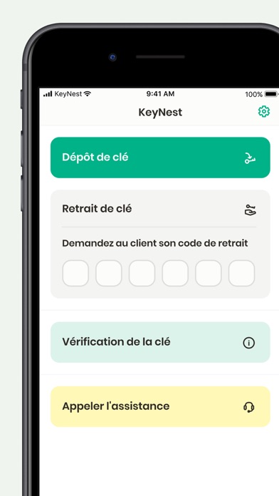 Screenshot #2 pour KeyNest Agent