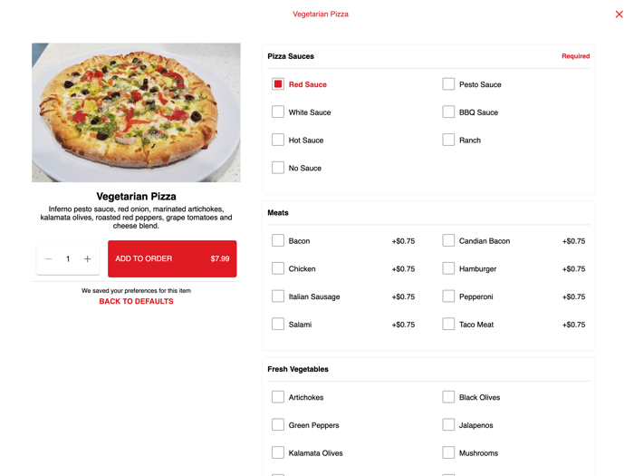 Inferno Food by Fire