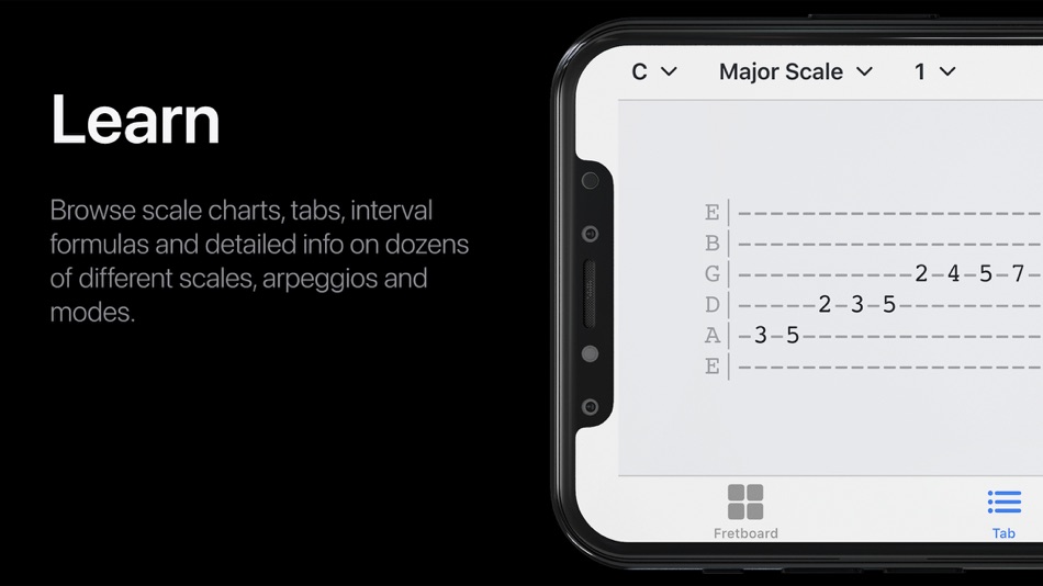 #2. Guitar Scale Finder Tool (iOS) 由: School of McRock Ltd