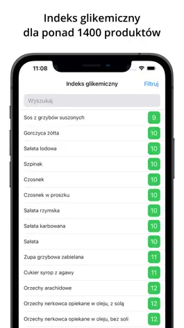 Game screenshot Indeks Glikemiczny mod apk