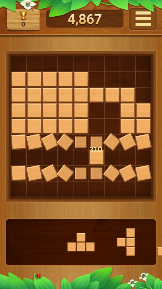 #3. Wood Block Puzzle Lite (iOS) Podle: Quan Vu