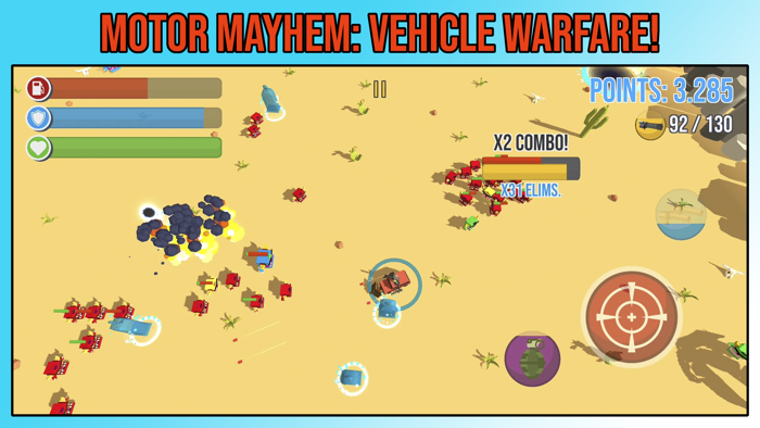 Motor Mayhem - Vehicle Warfare