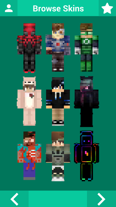 Girl & Boy Skins for Minecraft Screenshot