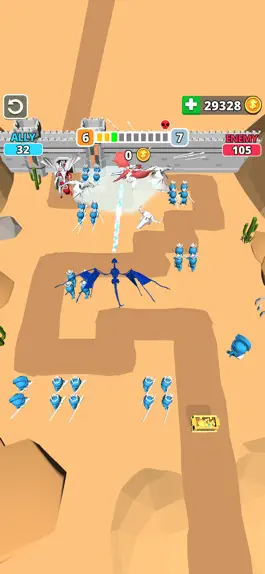 Game screenshot Tiny Battle - Merge Troops! apk