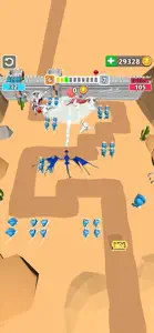 Tiny Battle - Merge Troops! screenshot #2 for iPhone