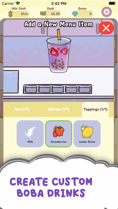 Boba Barista Idle Screenshot