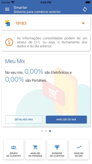 Vendas no SMARTER Screenshot