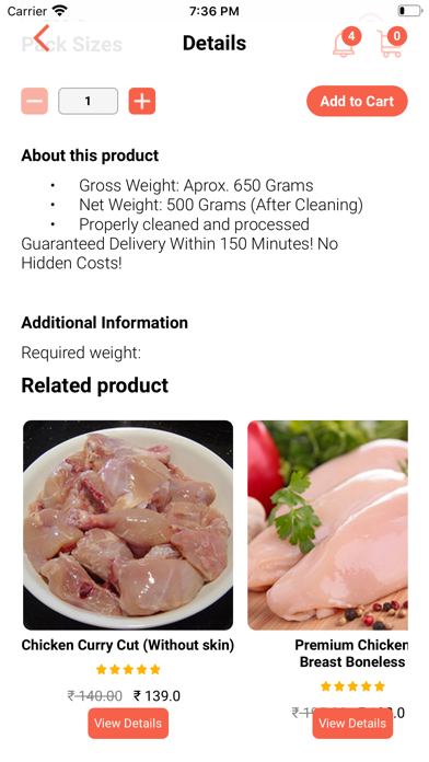 Fleshkart – Meat & Fish Online Screenshot