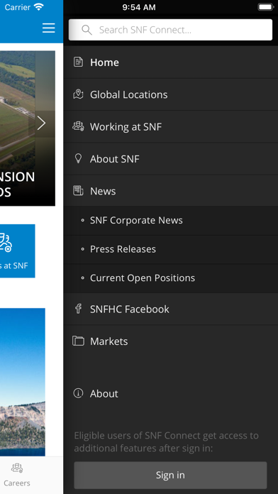 Screenshot #2 pour SNF Connect App