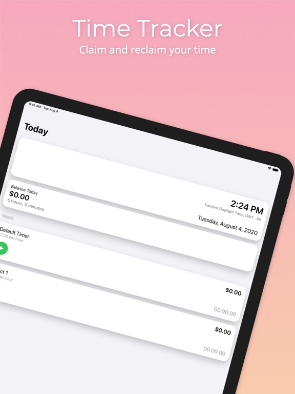 Screenshot #4 pour Time Tracker: Manage your time