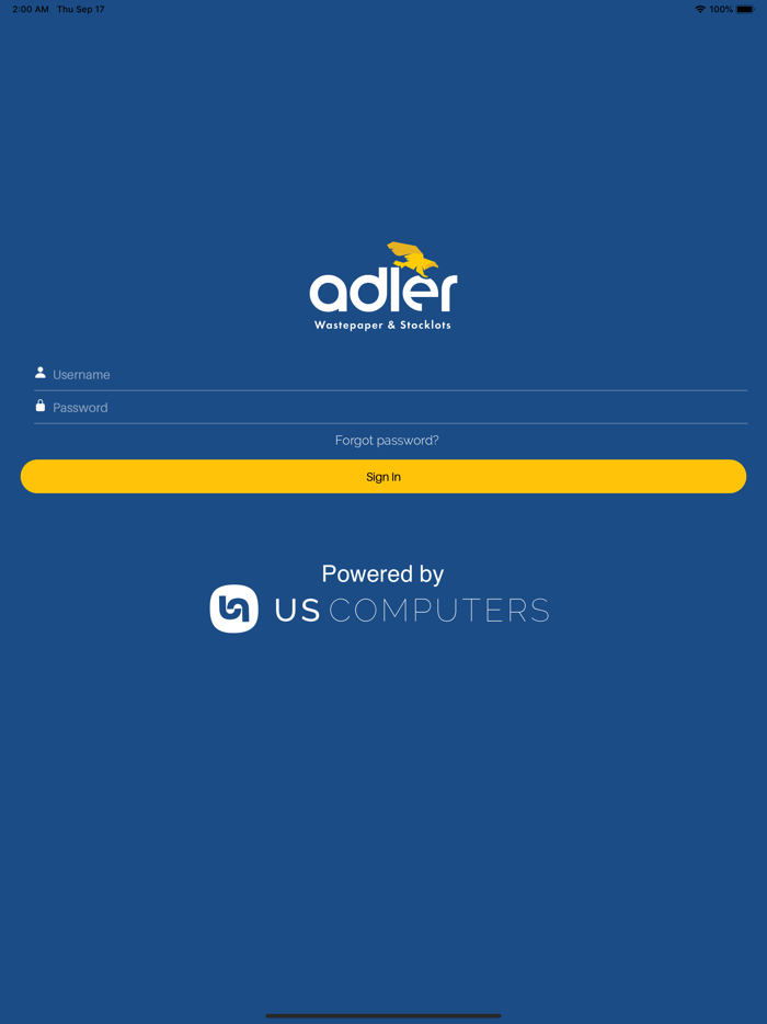 Adler Track and Trace