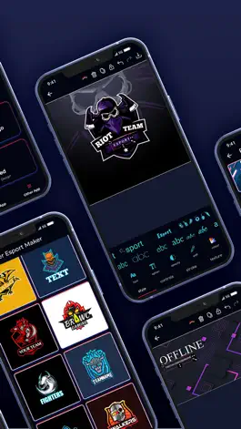 Game screenshot Banner Esport Maker For Gaming apk