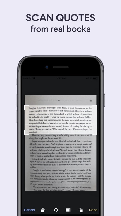Screenshot #2 pour Citez - App for Book Lovers