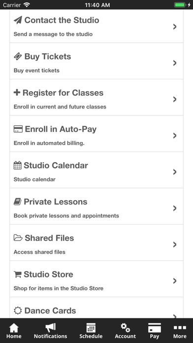 Opera Block Performing Arts Screenshot