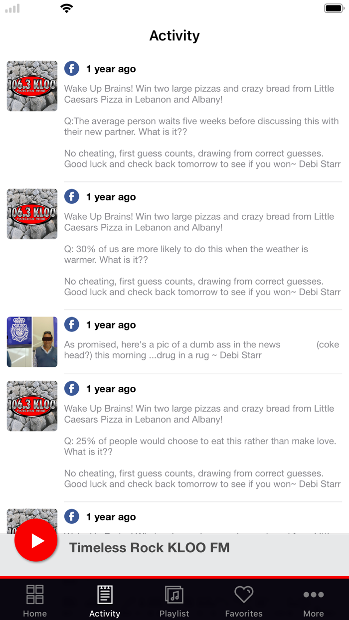 Timeless Rock KLOO FM