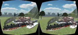 Game screenshot VR Steam Train Sim apk