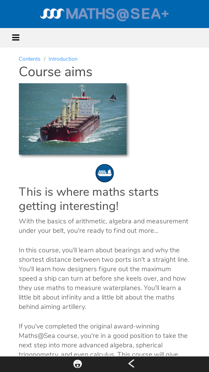 Maths at Sea PLUS