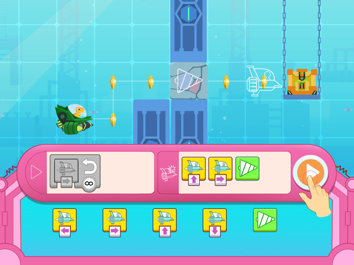 Dinosaur Coding games for kids