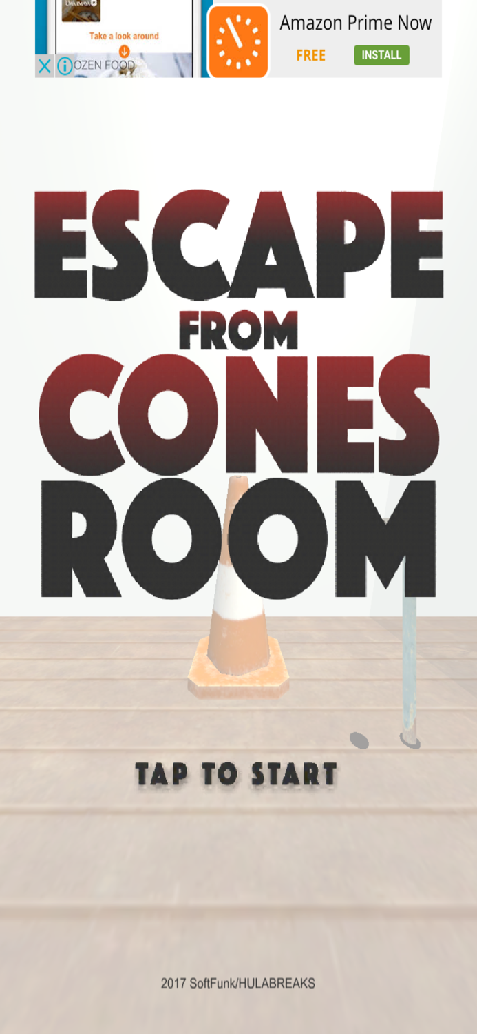 Escape from Cones Room