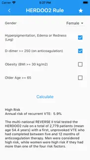 respiratory calculators iphone screenshot 4