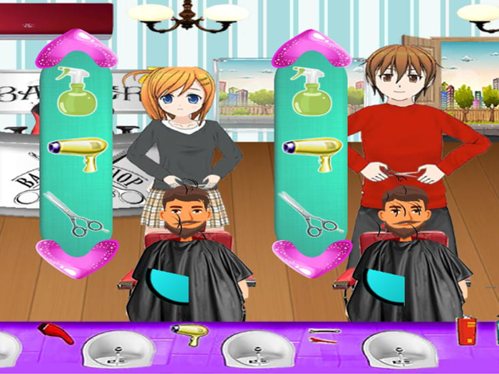 Barber Hair Cutting Salon