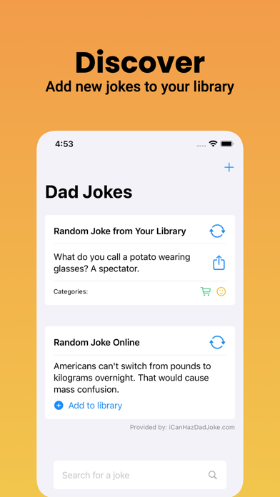 Dad Jokes - Jokes and Puns Screenshot