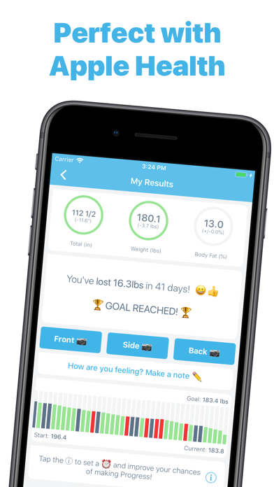 Progress Body Tracker & Health Screenshot