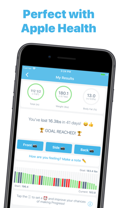 Progress Body Tracker & Healthのおすすめ画像7