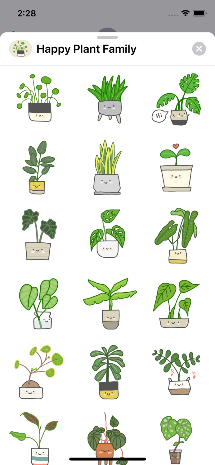 Happy Plant Family