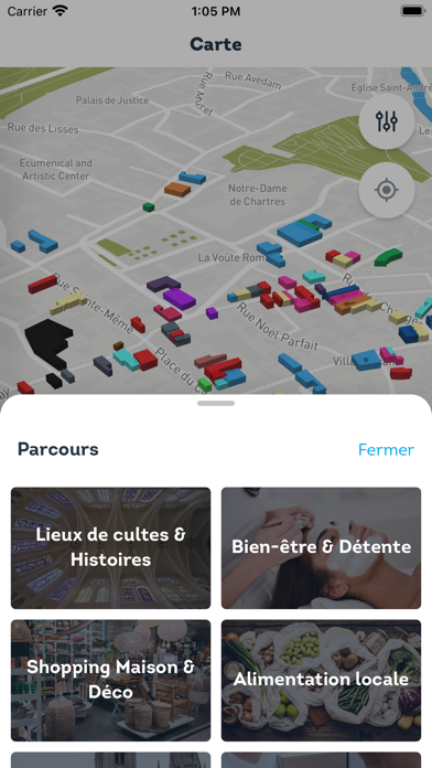 Vitrines Chartres Screenshot
