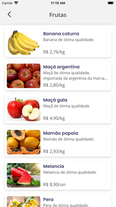 Frutas na Caixa Screenshot