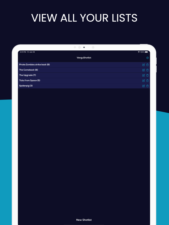 Screenshot #6 pour VanguShotlist