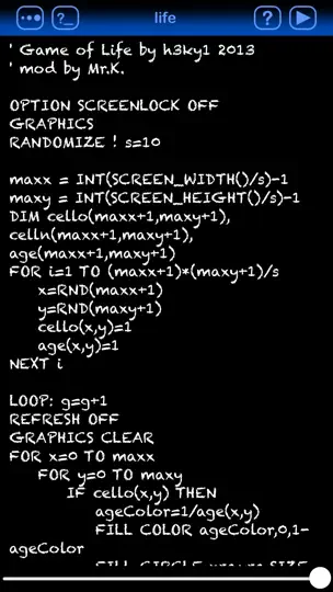 Capture d'écran de BASIC: Programming Language sur iPhone 2