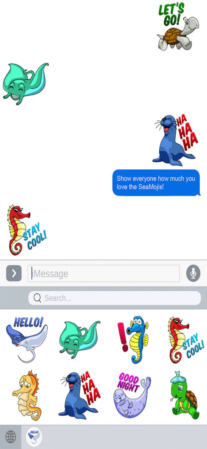 Seamoji - Sea Animal Emojis