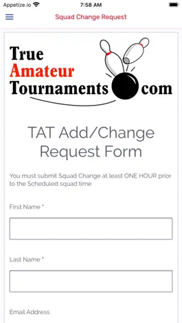Game screenshot True Amateur Tournaments apk