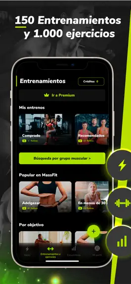 Game screenshot MassFit Fitness training mod apk