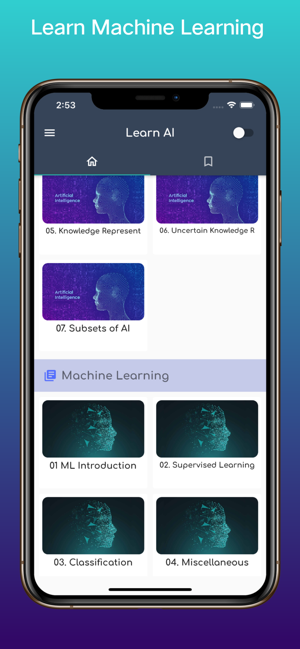 Екранна снимка на Научете изкуствения интелект