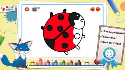 Screenshot #1 pour JEUX DE COLORIAGE Happytouch®