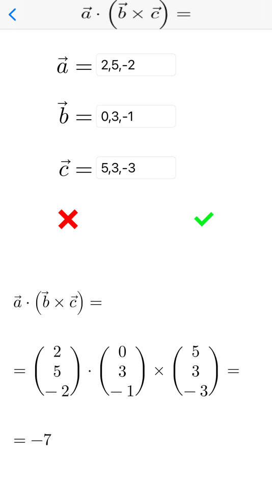 #2. Vector calculator Math Physics (iOS) By: Francesco Grassi