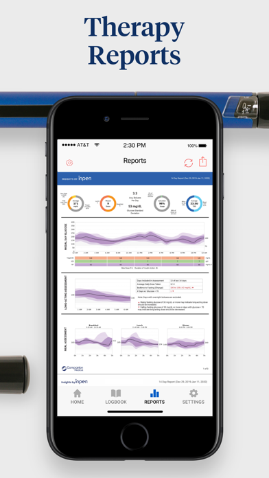InPen: Diabetes Management App Screenshot