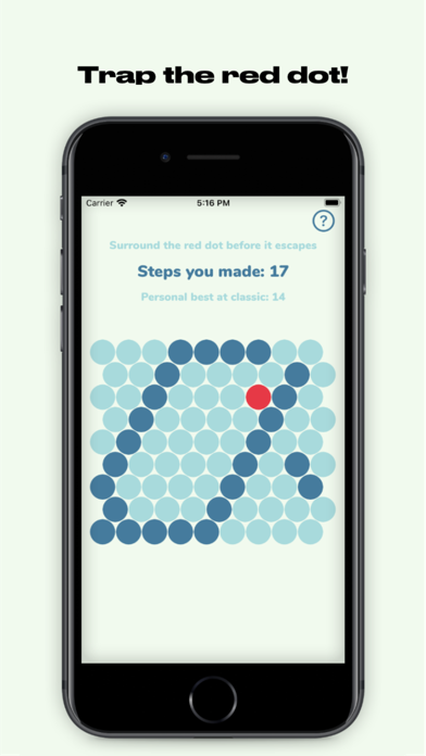 Screenshot #1 pour Trap The Dot: Colors