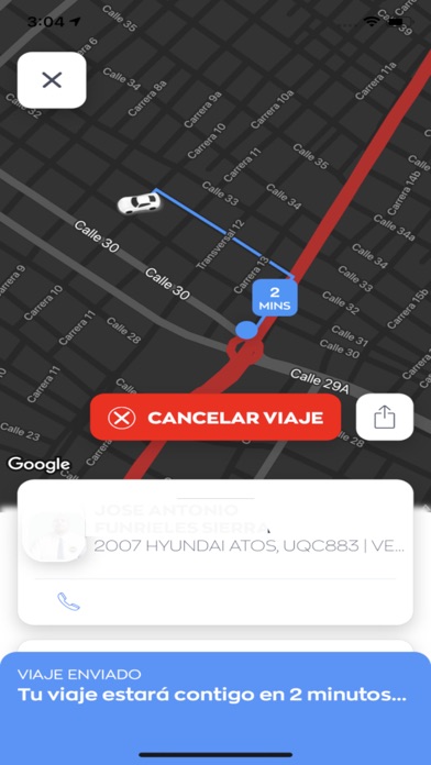 Taxi Taxi. Screenshot