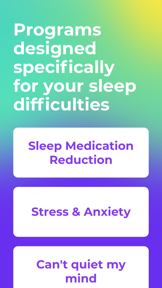 Sleep Easy: Insomnia Therapy screenshot