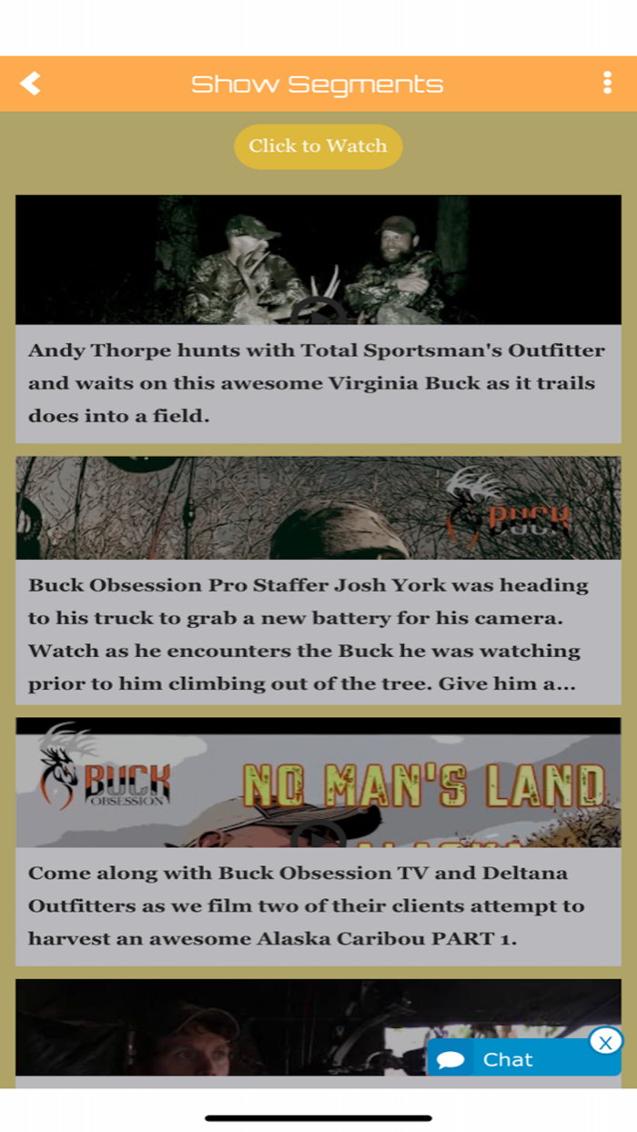BUCK OBSESSION TV