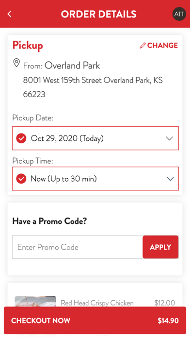 Red Door Woodfired Grill Screenshot