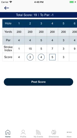 Game screenshot BRS Golf Live Scoring mod apk