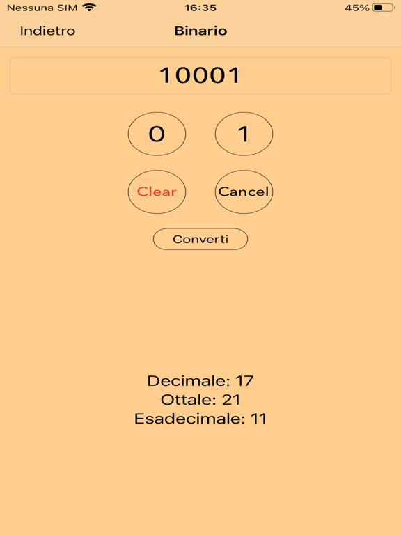 Screenshot #6 pour Convertitore Numeri
