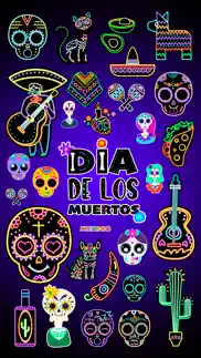 the day of the dead stickers iphone screenshot 1